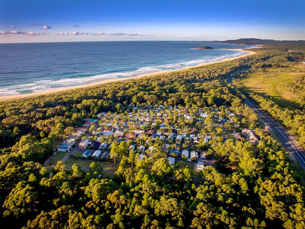Wairo Beach Holiday Park Tabourie Lake Екстериор снимка